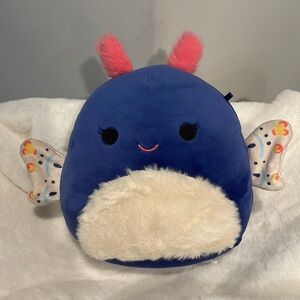 Squishmallows 8" LUYA the NAVY BLUE Luna Moth